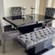 Dining Table-All Mirrored